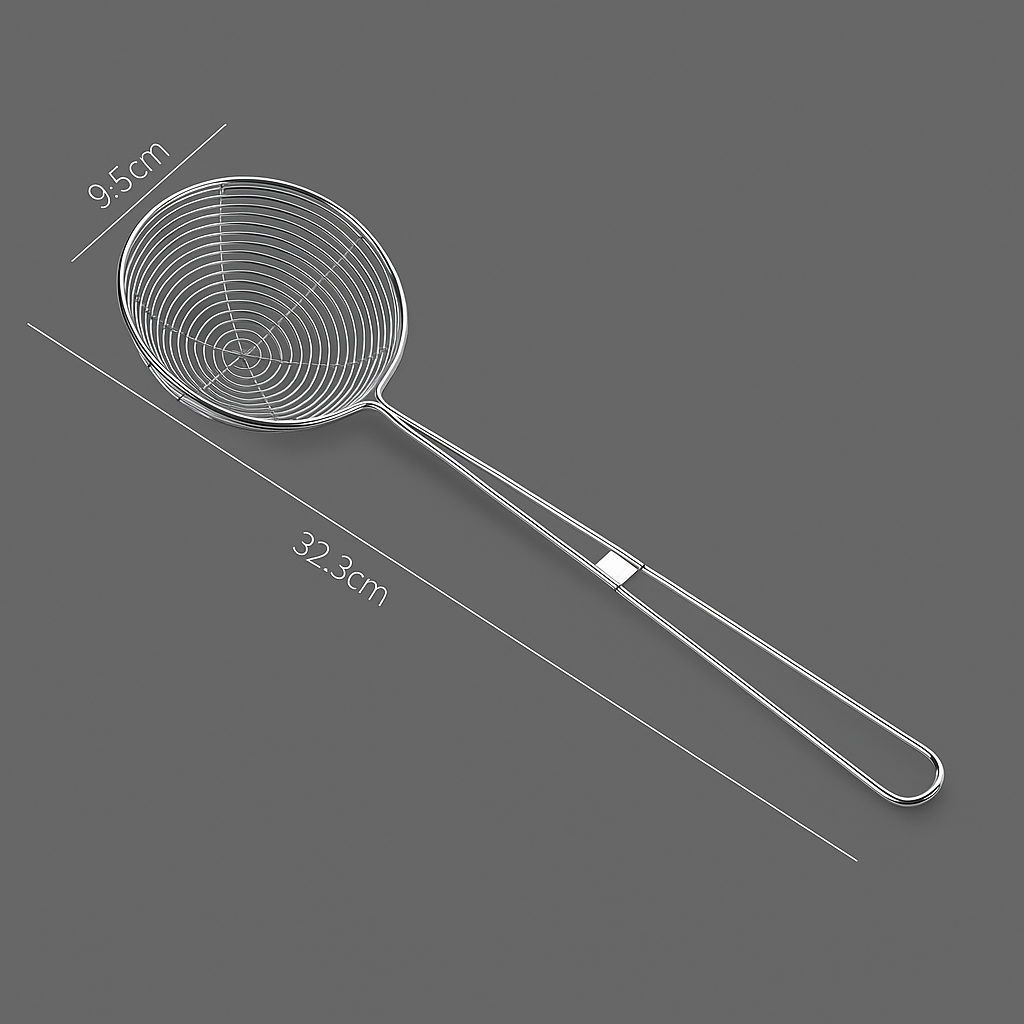 Stainless Steel Skimmer Spoons