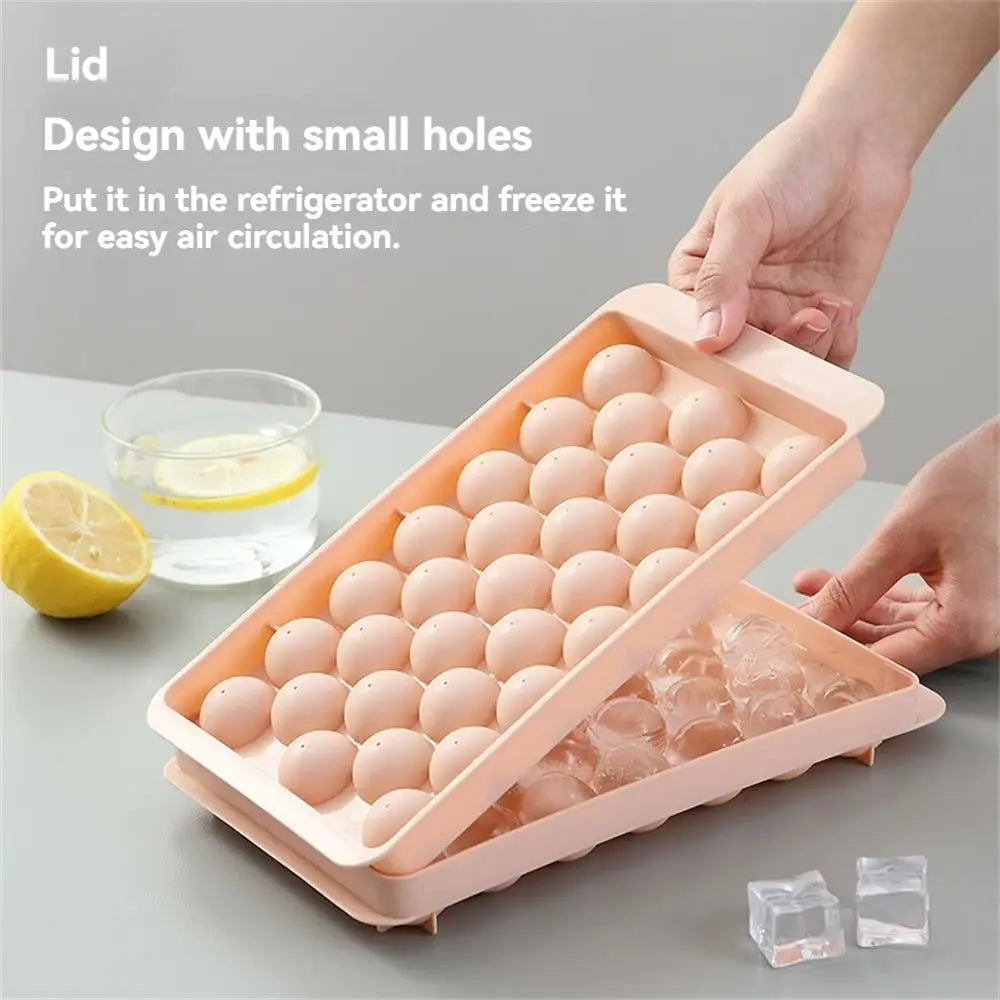 3D Round Ice Cube Tray